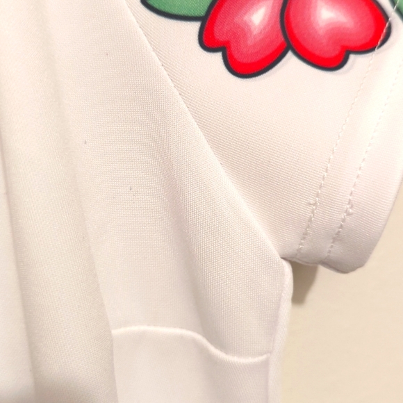 White floral dress size medium - Picture 8 of 8